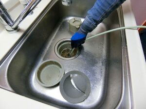 キッチン　排水管洗浄
